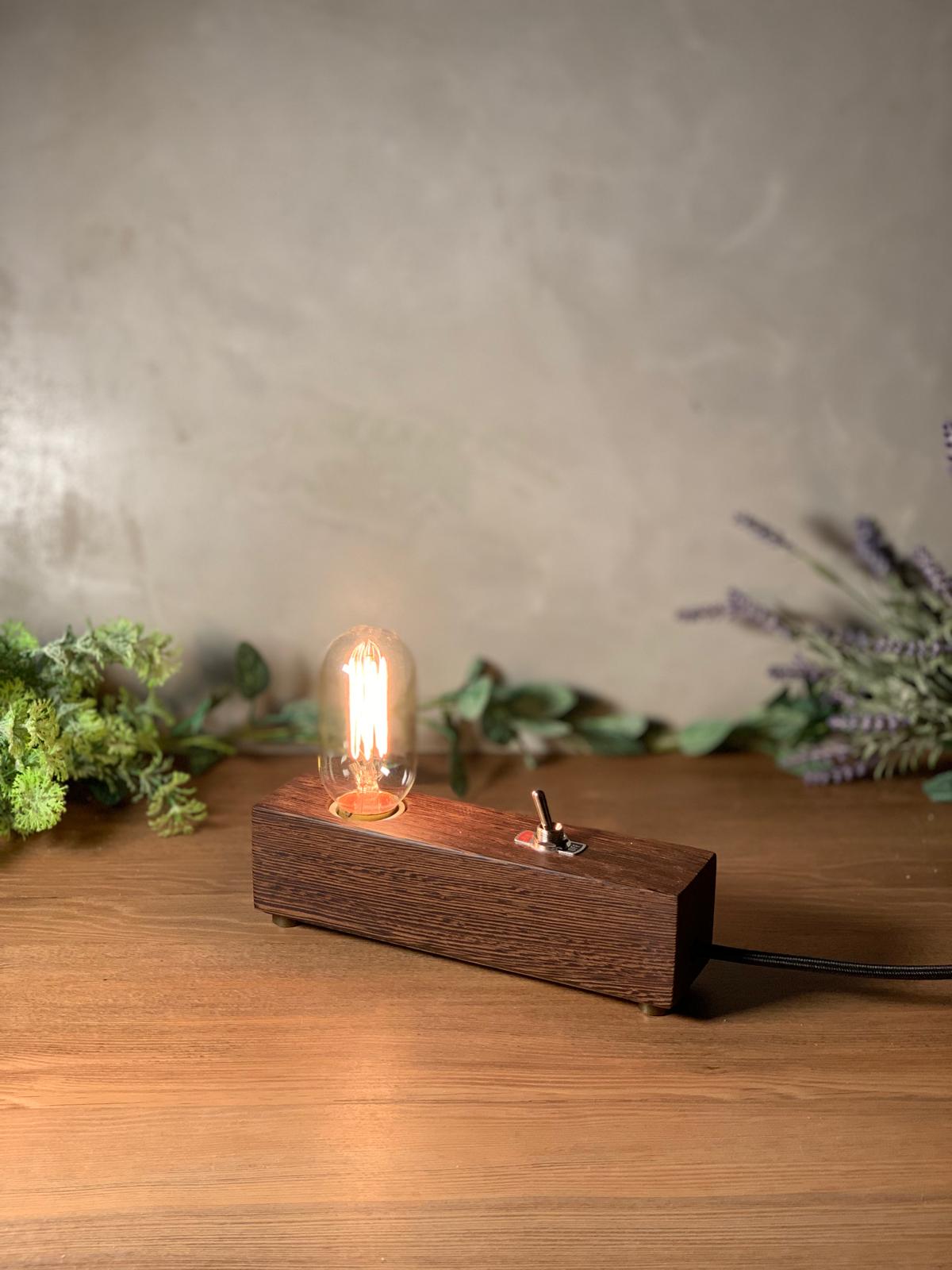 木製鎢絲燈工作坊 - Slowwood Creation