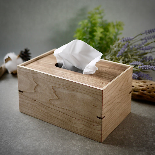 白楓木紙巾盒