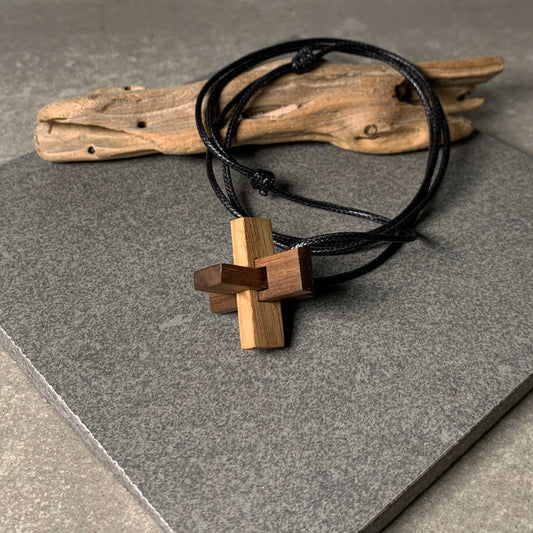 【魯班鎖】木製吊飾系列 - Slowwood Creation